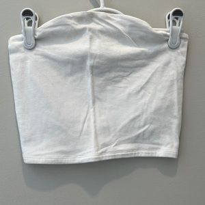 Garage tube top, Size S, White, EUC